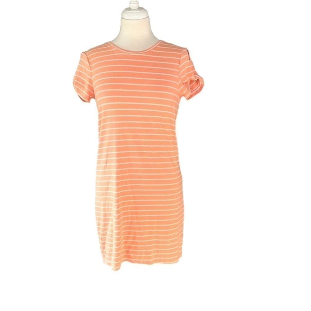SANCTUARY Size XS T-Shirt Dress Short Sleeve Preppy Coastal Cottagecore Beachy