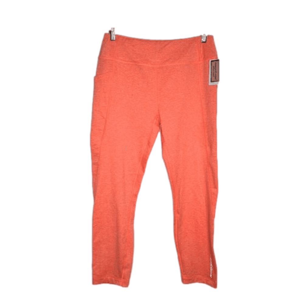 Vineyard Vines Heather Orange Leggings NWT Size L
