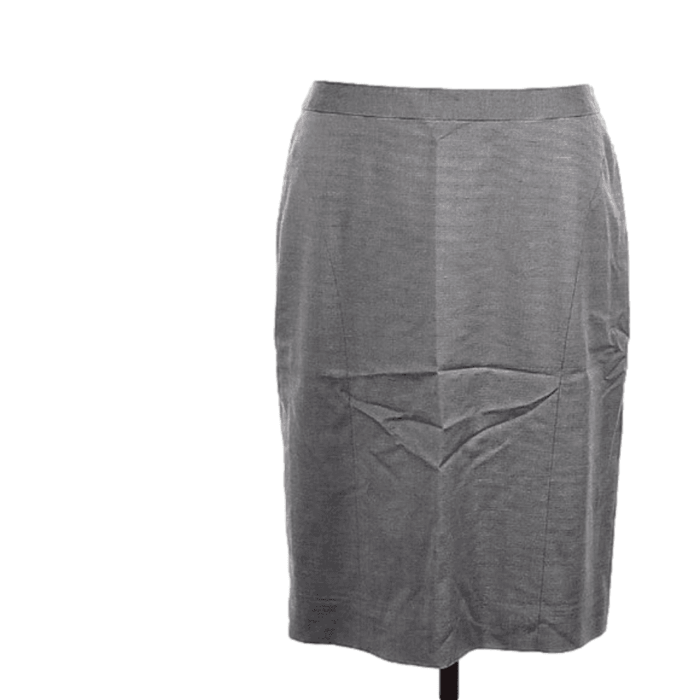 Classiques Entier Gray Pencil Skirt Size 12