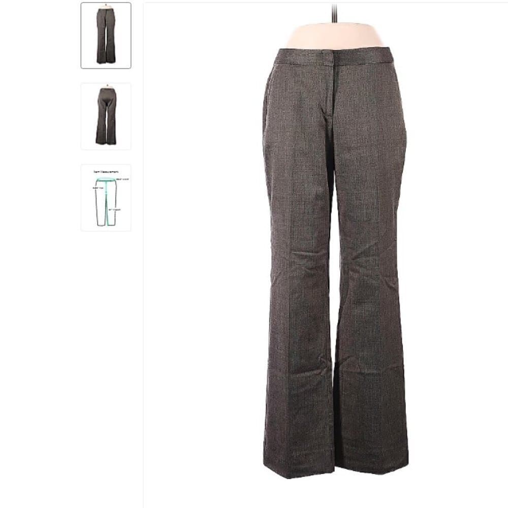 Soca by St. John Gray Dress Pants Size 6