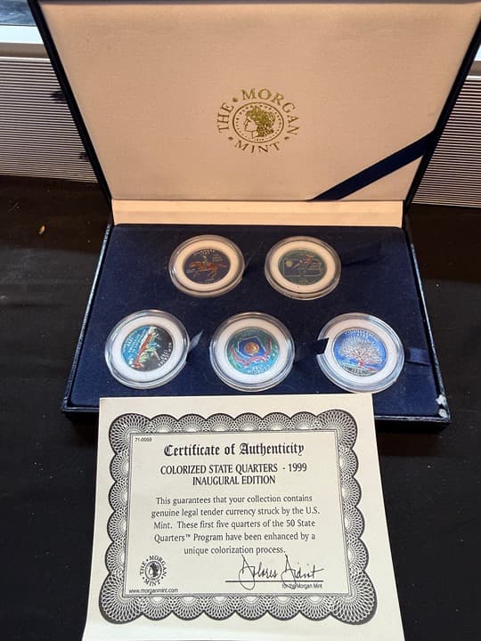 1999 Colorized State Quarters