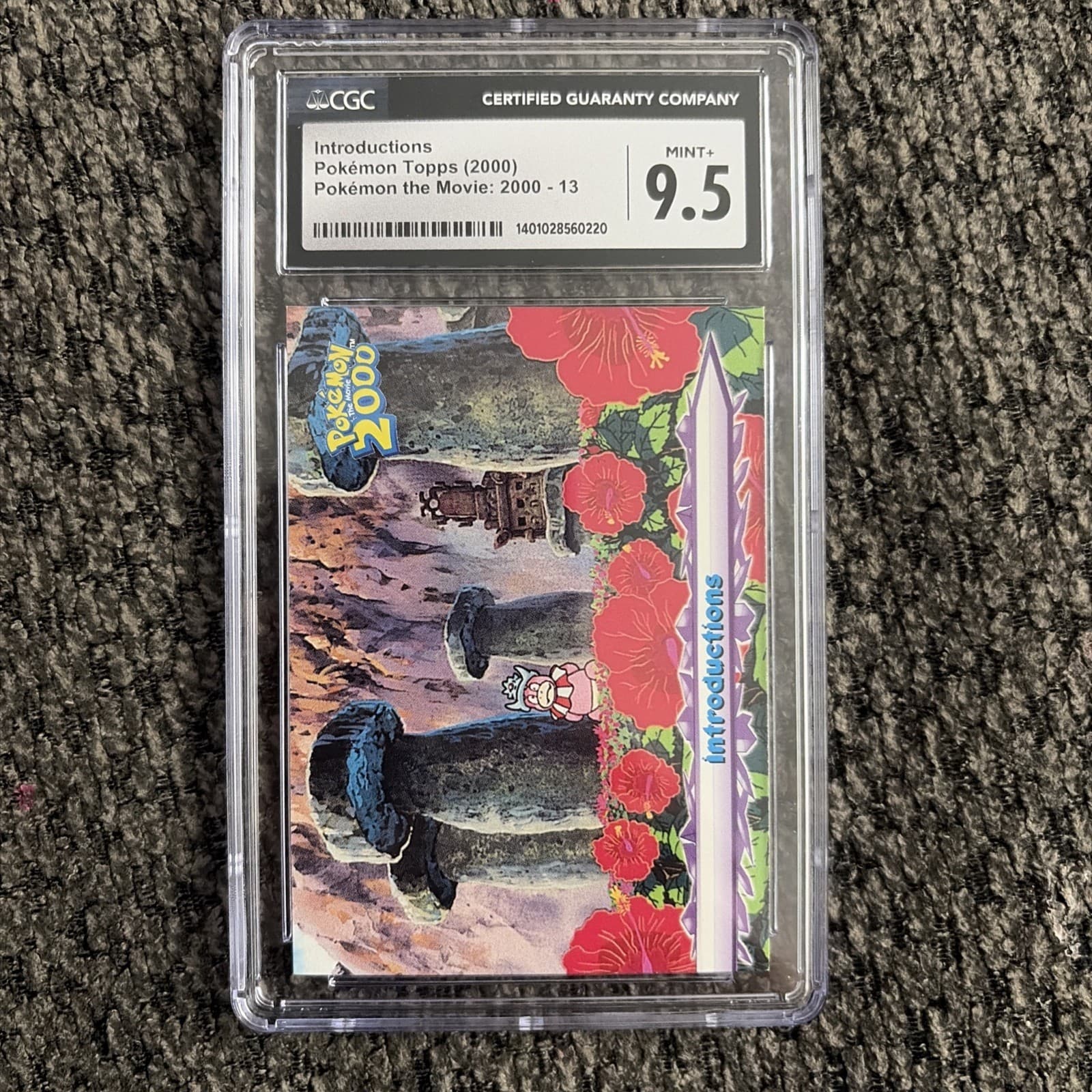 Pokemon The Movie 2000 TOPPS Introductions #13 Slowking CGC Mint+ 9.5 POP 2