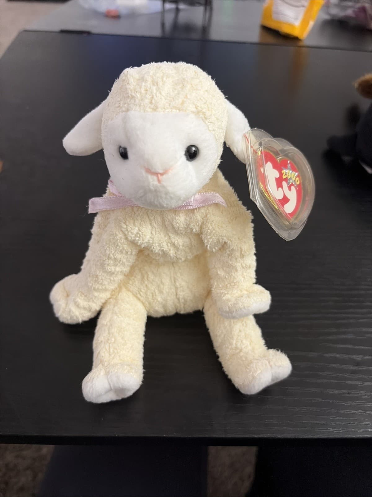 Ty Beanie Baby - FLEECIE the Lamb (6 Inch) NEW MWMTs Plush Vintage 2000