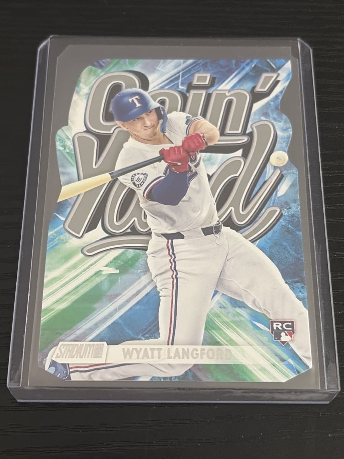 2024 Topps Stadium Club Baseball Going Yard Die-Cut # GY-4 Wyatt Langford RC