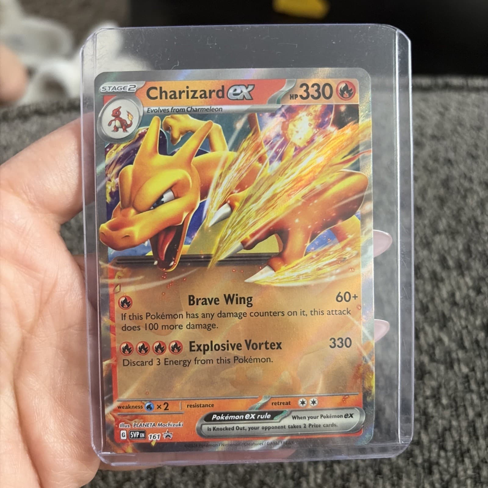 Charizard ex 161 Sv: Scarlet & Violet Promo Cards Holo