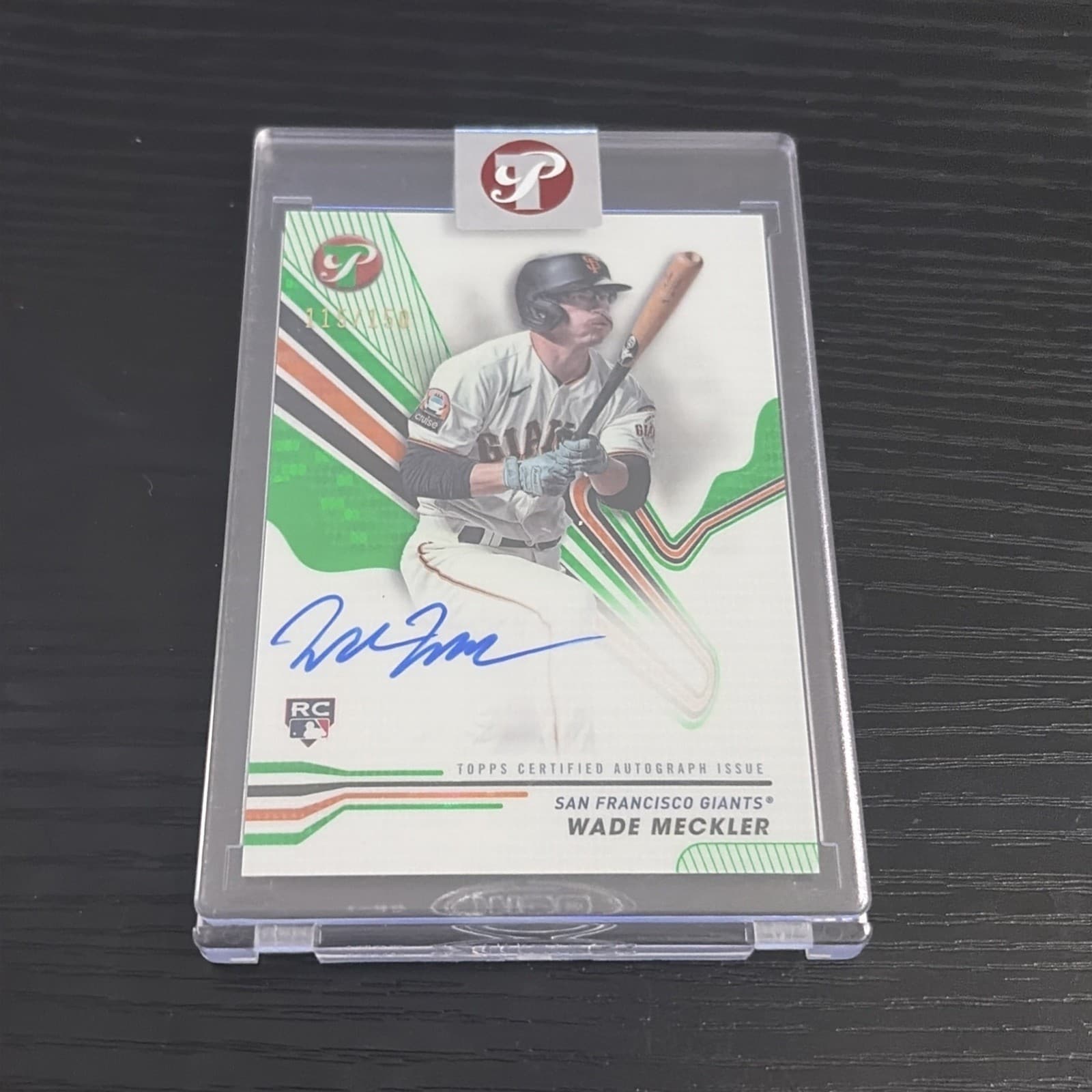 Wade Meckler2024 Topps Pristine - Pristine Autographs #PA-WM Green _Encased/150