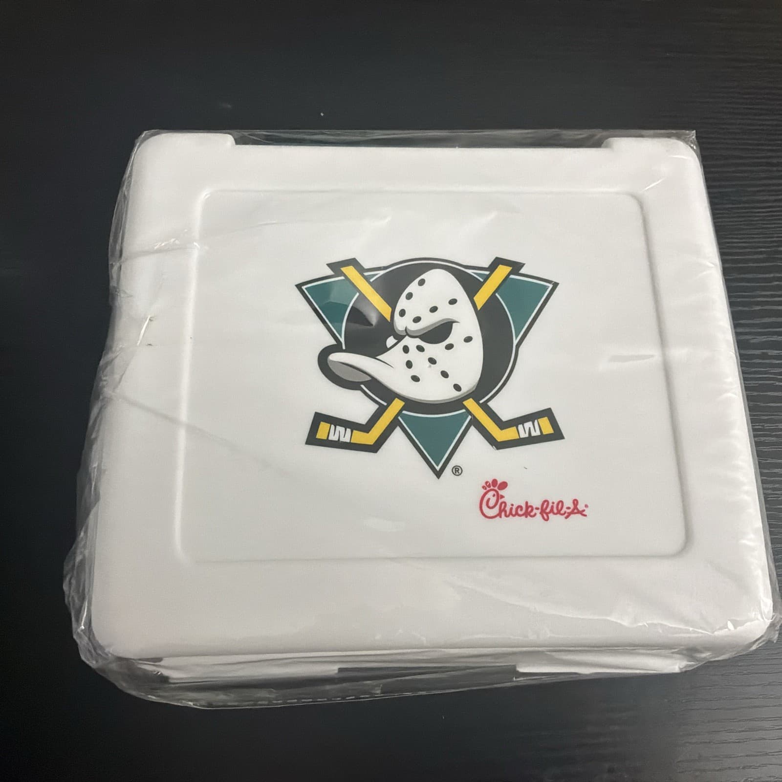 Anaheim Ducks NHL Hockey SGA Lunch Box NEW Free Shipping RETRO Logo