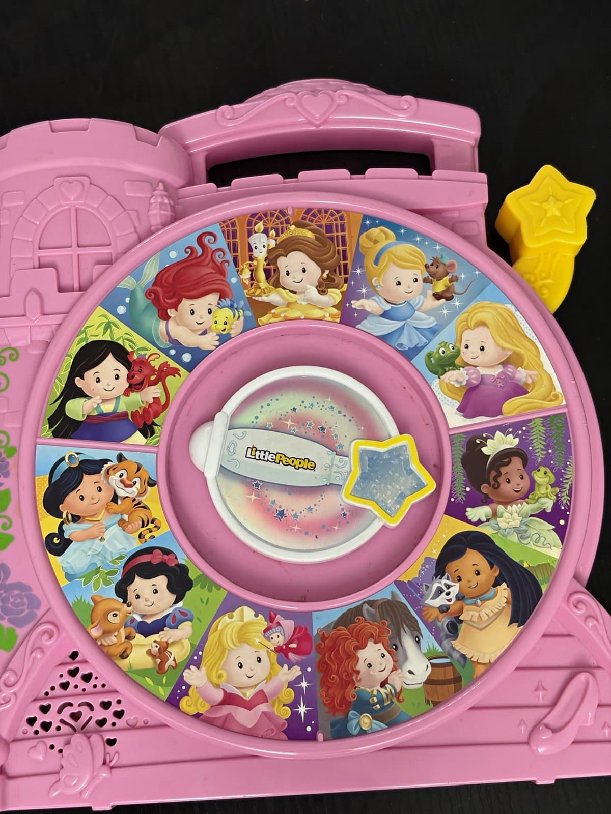 Fisher-Price Little People Disney Princess Electronic Spinning Wheel