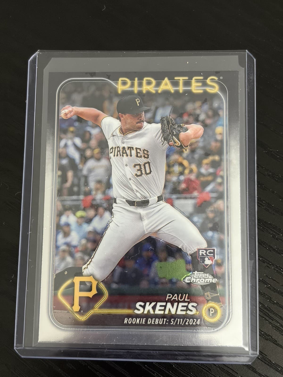 Topps Chrome 2024 Update Paul Skenes Rookie Debut RC #USC27 Pirates 🔥