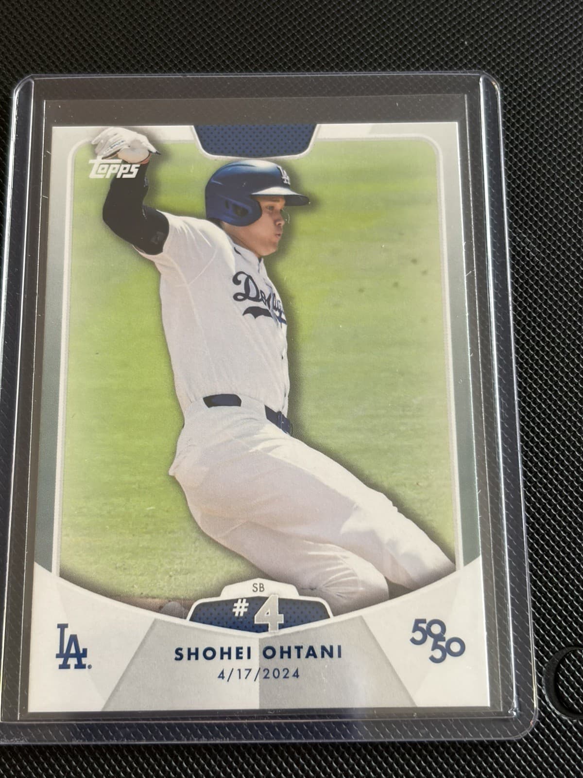 2024 Topps 50/50 Shohei Ohtani #4 Dodgers Stolen Base Insert