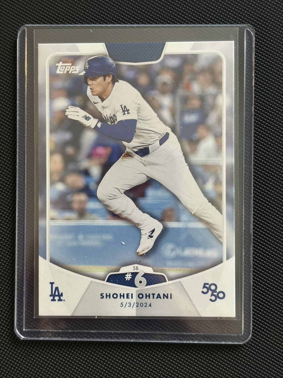 Shohei Ohtani #6 2024 Topps 50/50: Shohei Ohtani Dodgers