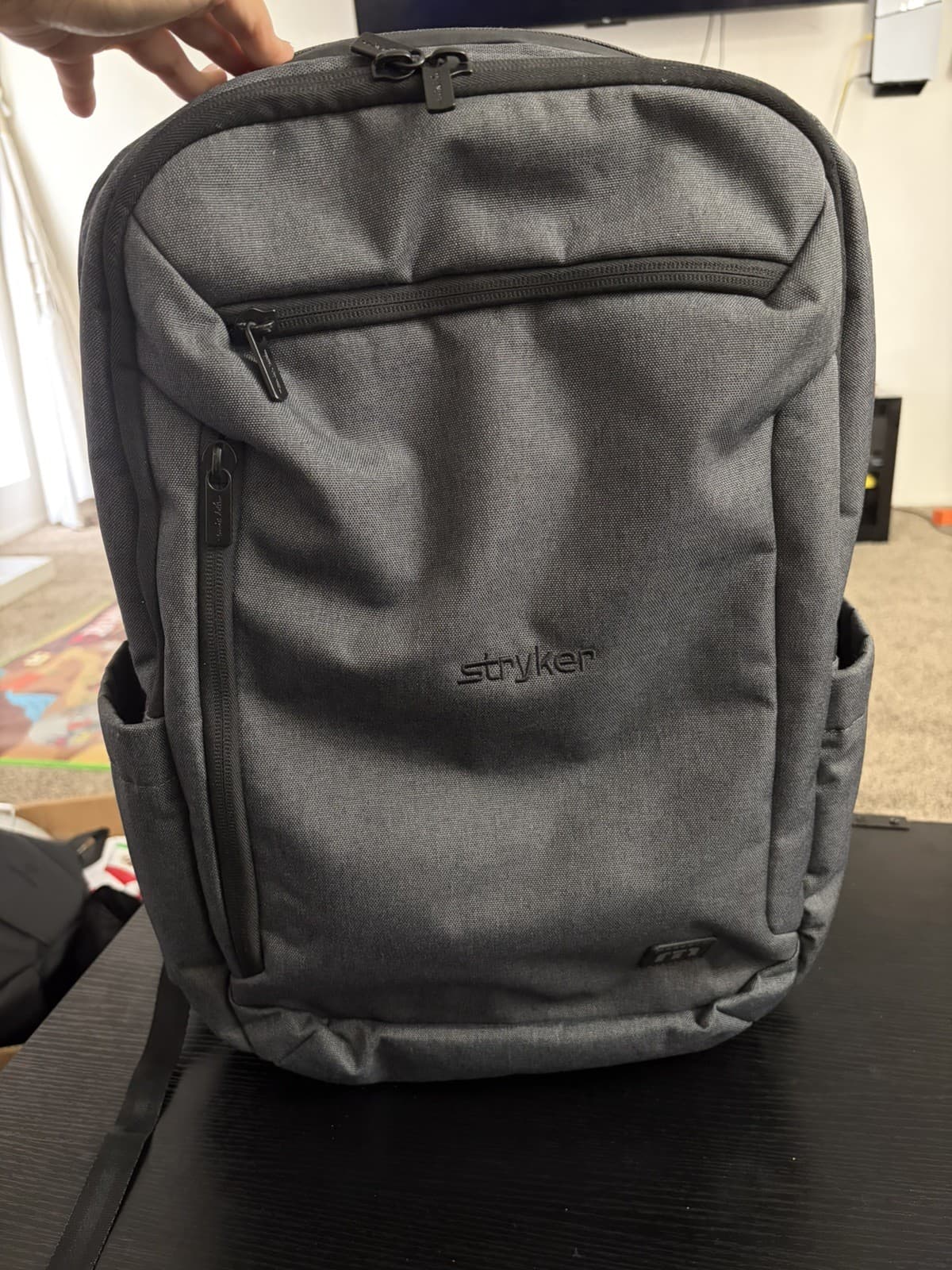 Travis Mathew Duration Backpack Grey Graphite Heather TMB105