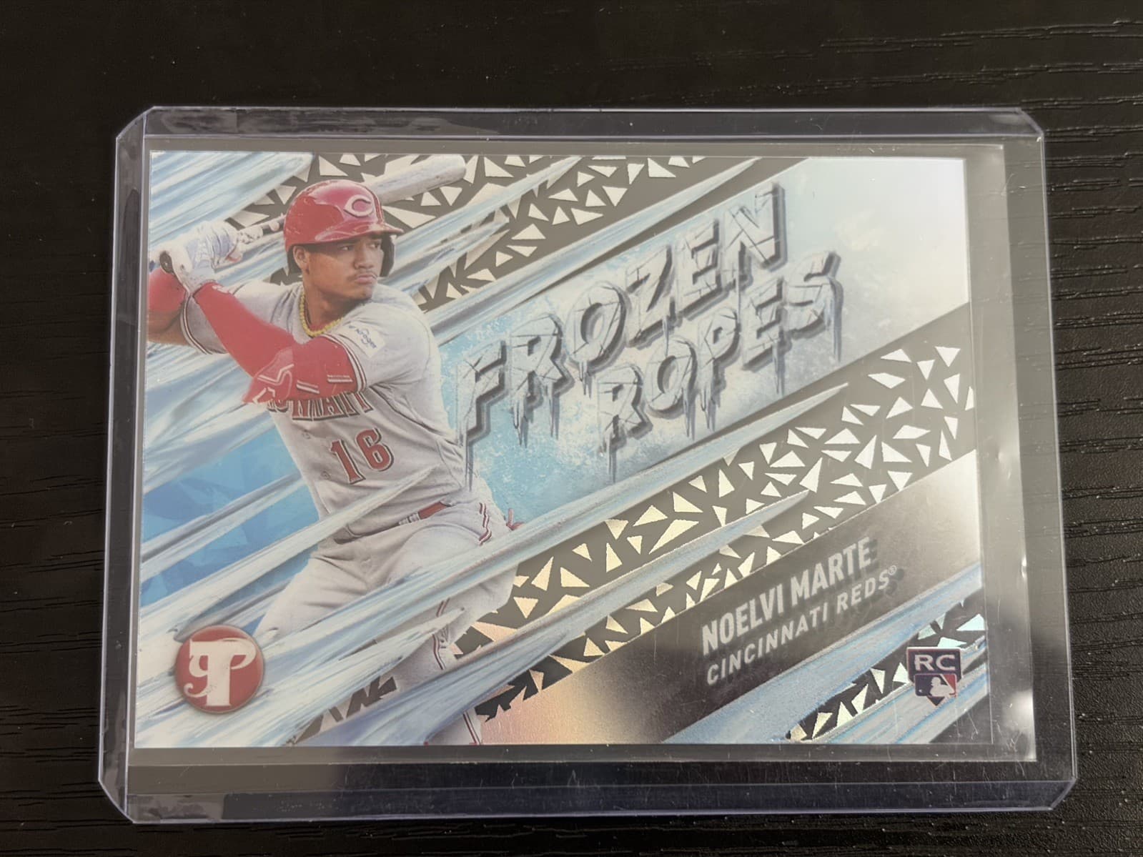 2024 Topps Pristine Noelvi Marte Frozen Ropes FR-17 RC Rookie Reds