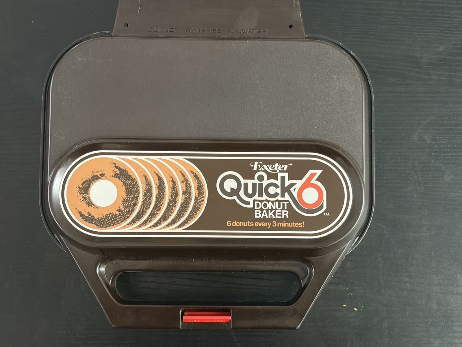 Vintage 1970's Exeter Quick 6 Donut Baker Maker Model 766. Tested And Works!