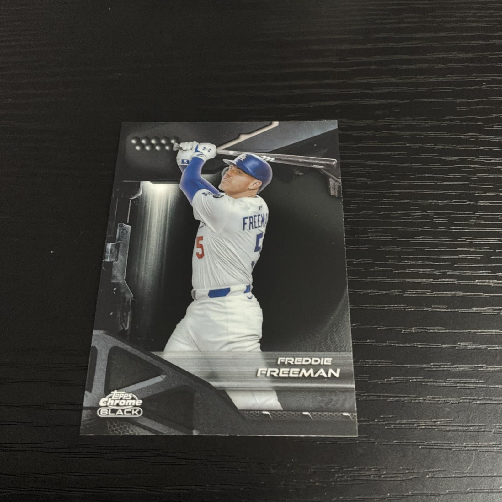 2026 Topps Chrome Black #5 Freddie Freeman Los Angeles Dodgers