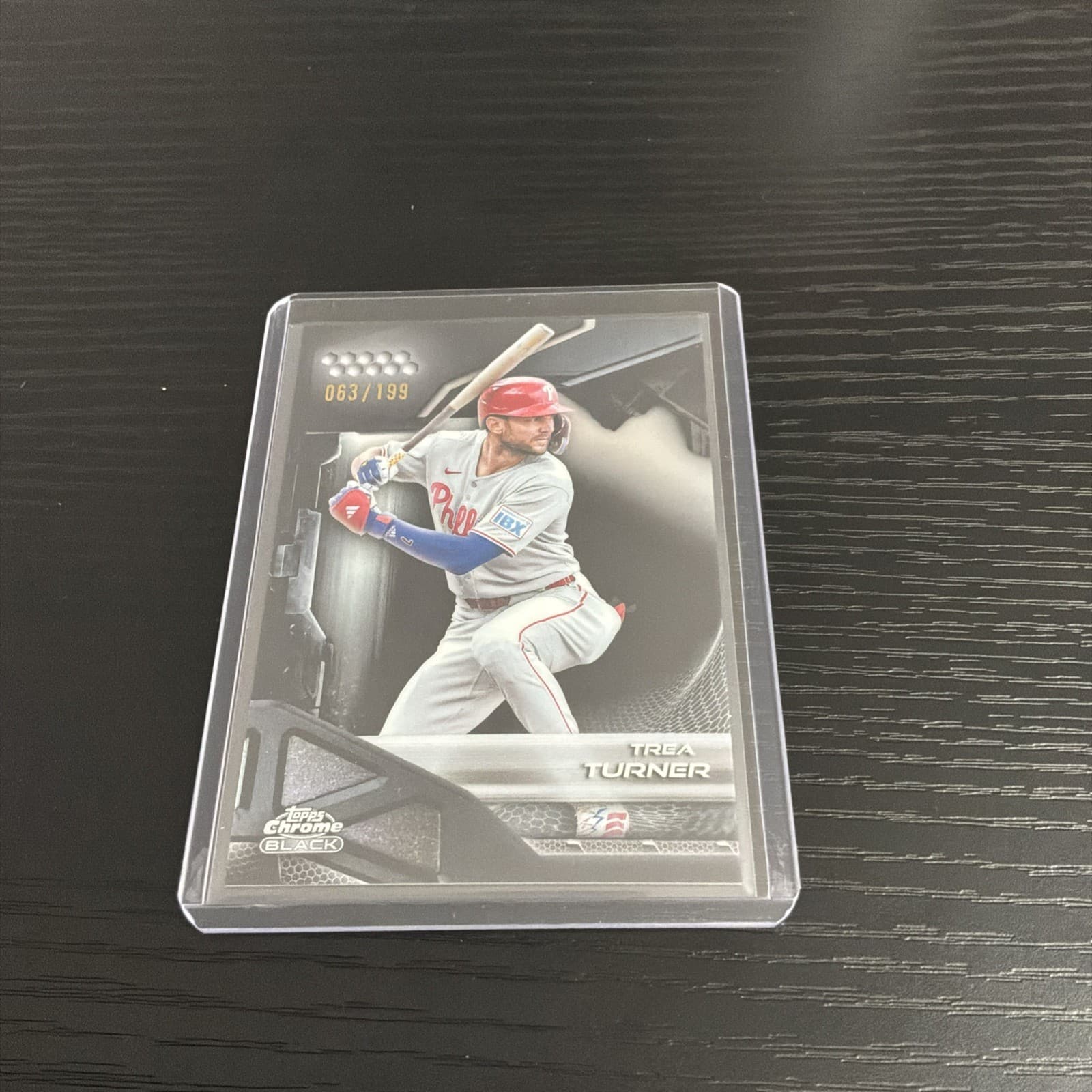 💥 Trea Turner /199 Topps Chrome Black 2026 Philadelphia Phillies 💥