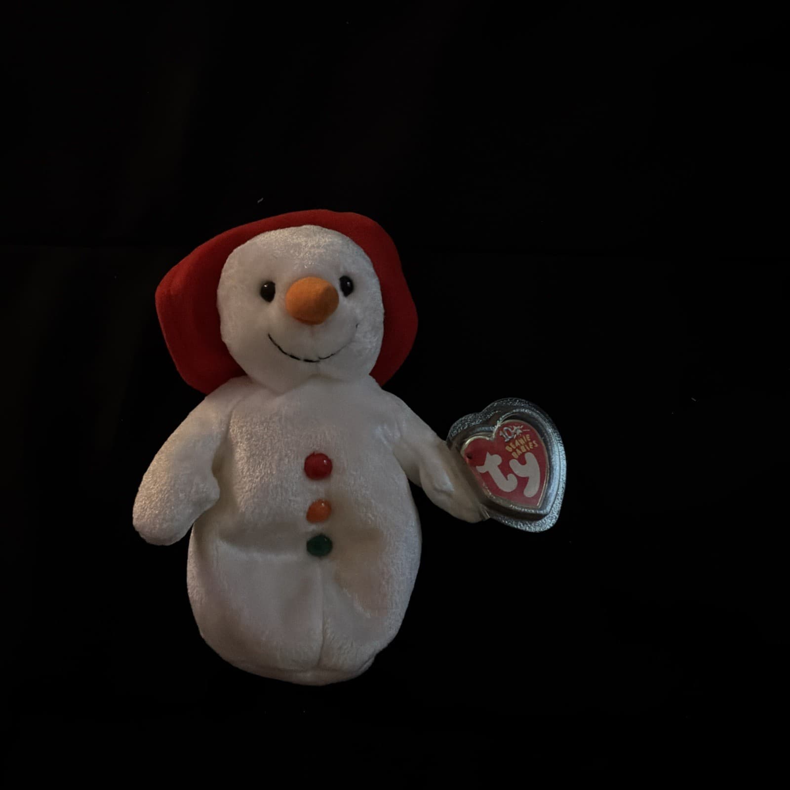 Ty Beanie Baby Chillin' - MWMT, Snowman