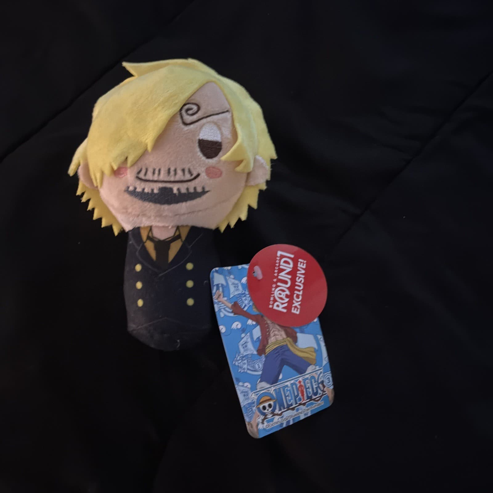 Round1 One Piece Sanji Plush Toy Exclusive Collectible Animation Merchandise