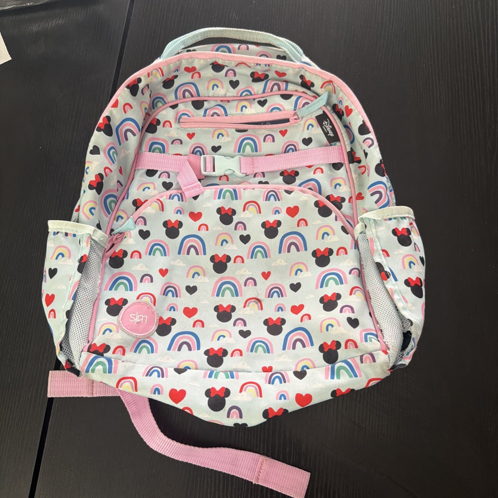 Simple Modern Disney Minnie With Rainbows Backpack Used But In Great Condition