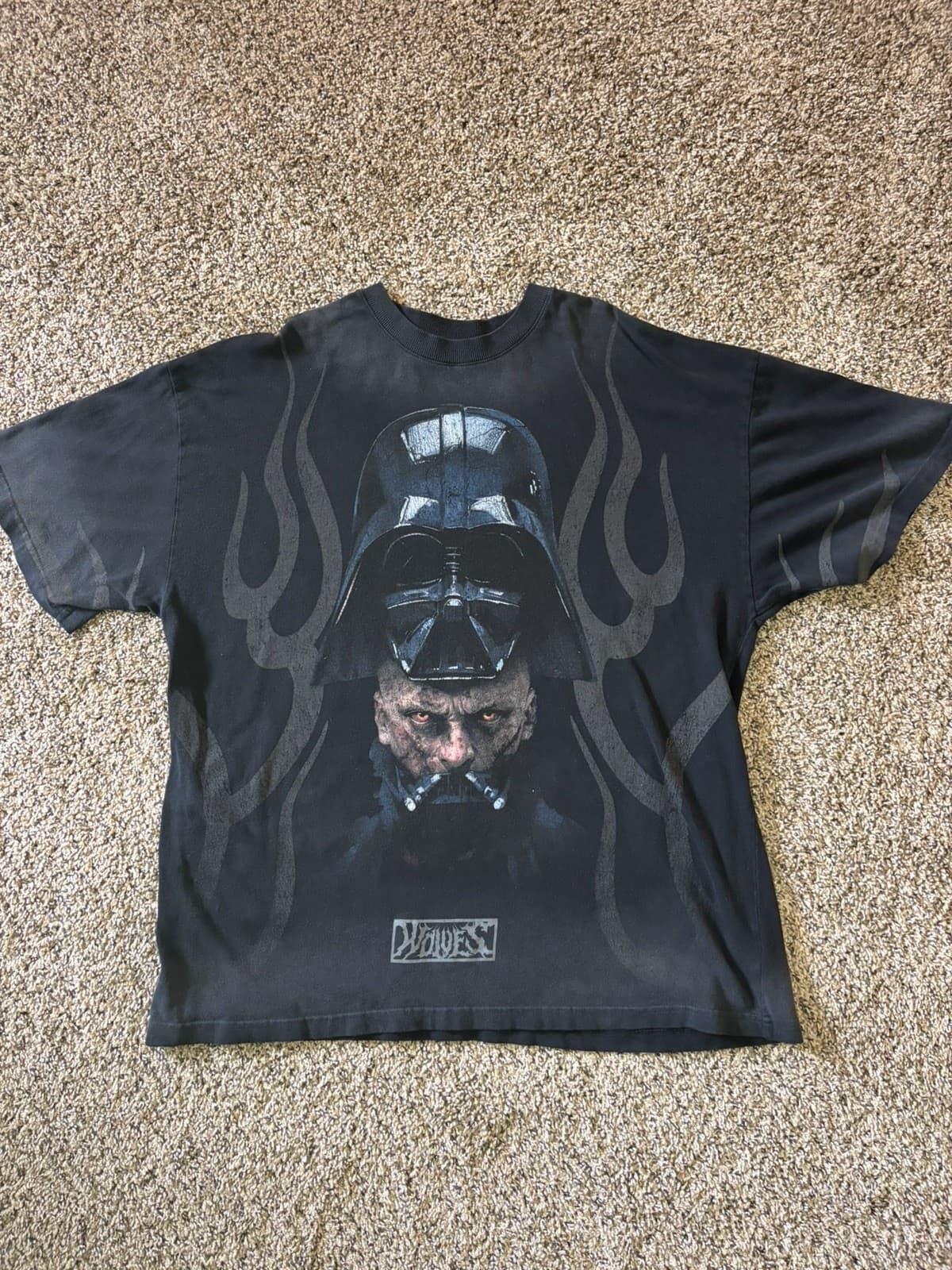 DARC Sport Star Wars Ashes of Dark Large Darth Vader Red Oversize Tee XL