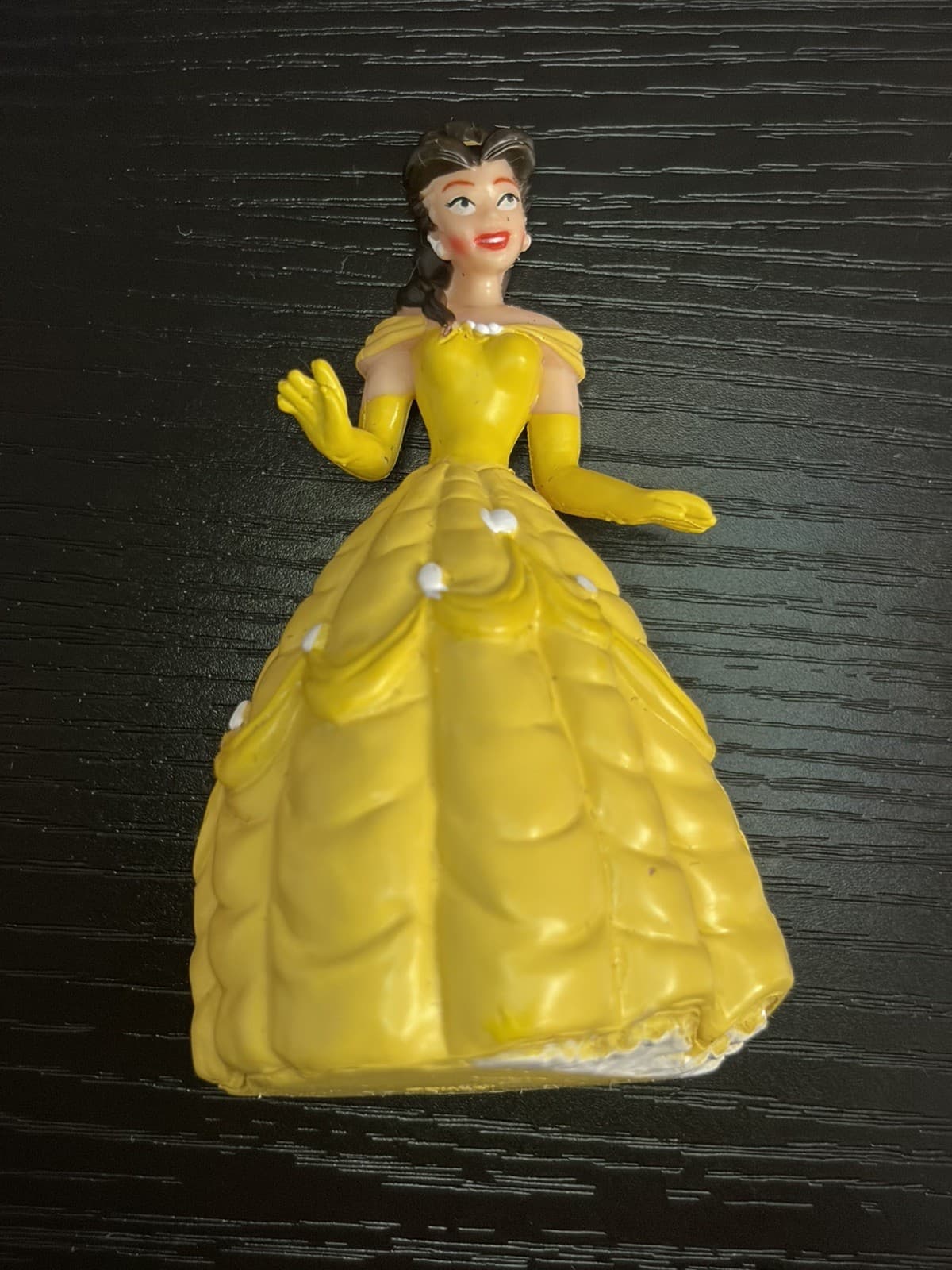 Disney Princess Belle Beauty and the Beast Cake Topper Toy PVC Figure