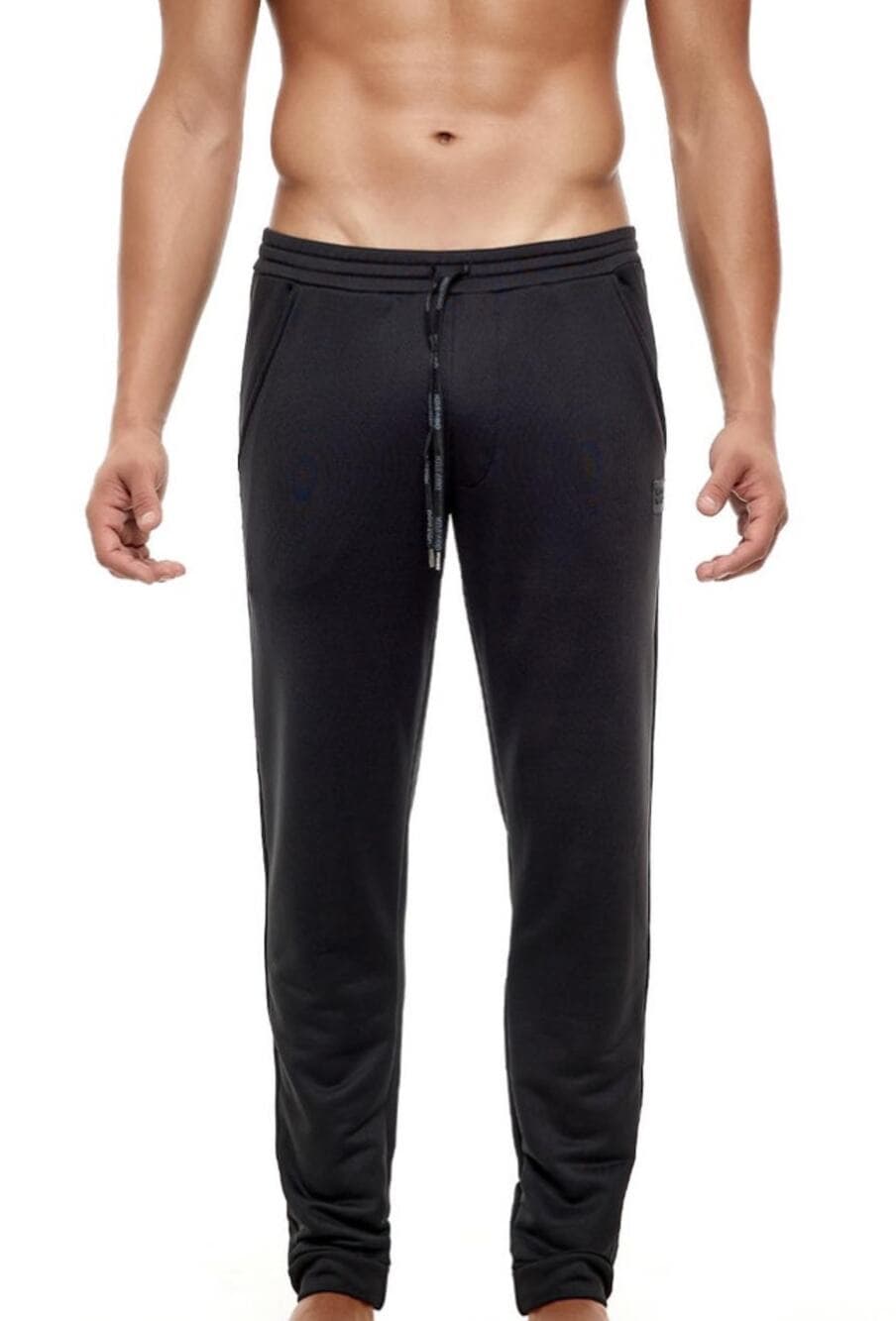 Modus Vivendi Diagonal Knit Pants Black