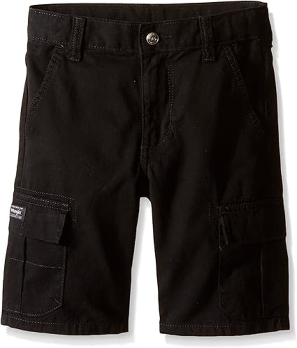 Wrangler Authentic's Boys' Classic Cargo Shorts - 10 Husky