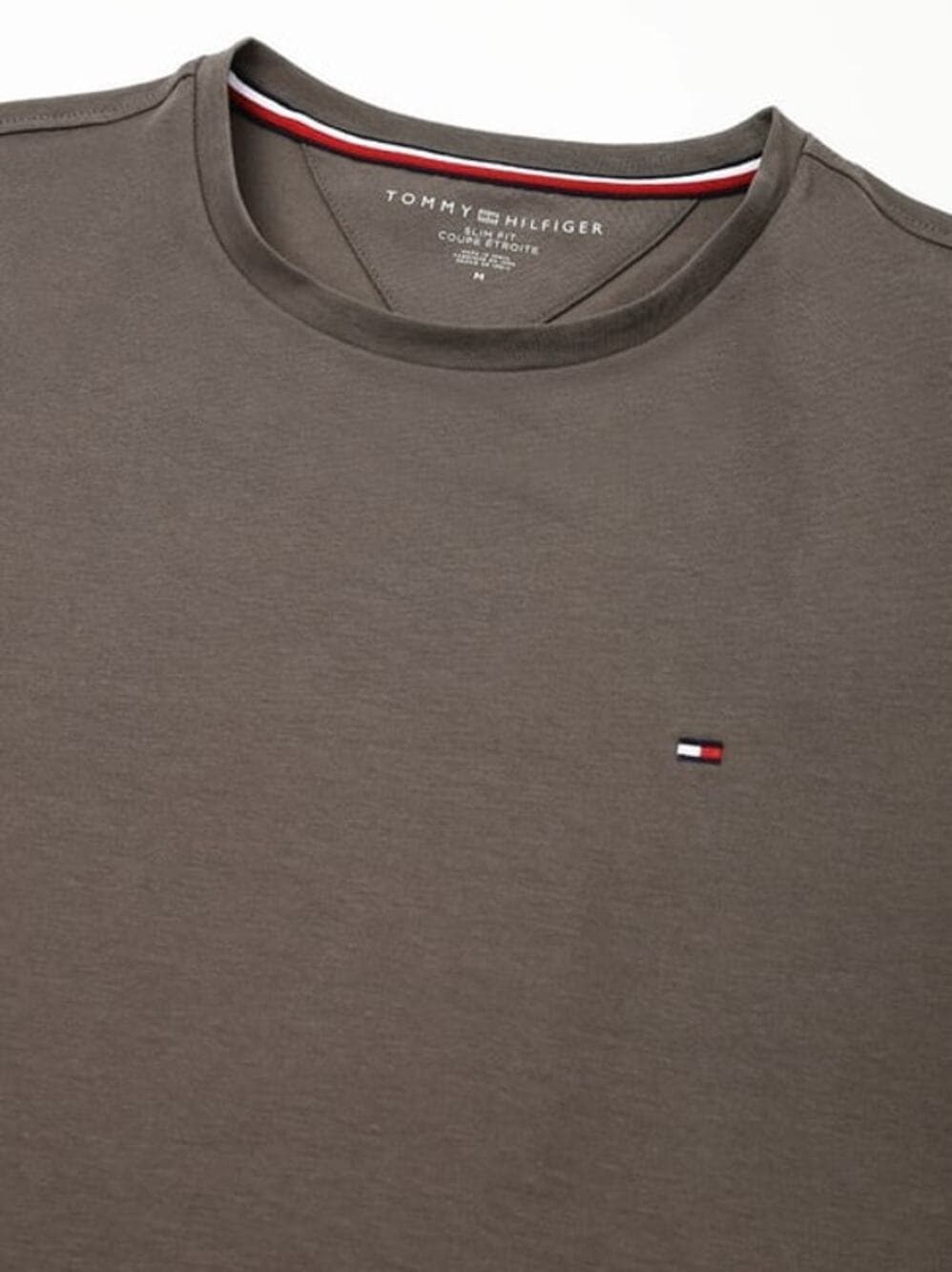 Tommy Hilfiger - Slim Fit T-Shirt - Medium - Shady Stone - NWT & PACKAGING