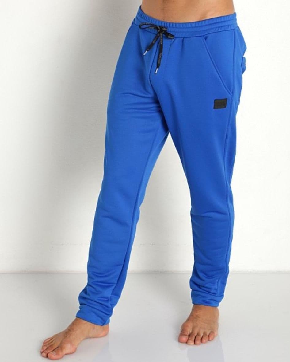 Modus Vivendi Diagonal Knit Pants Blue - M - Bottoms - new-with-tags - Modus Vivendi