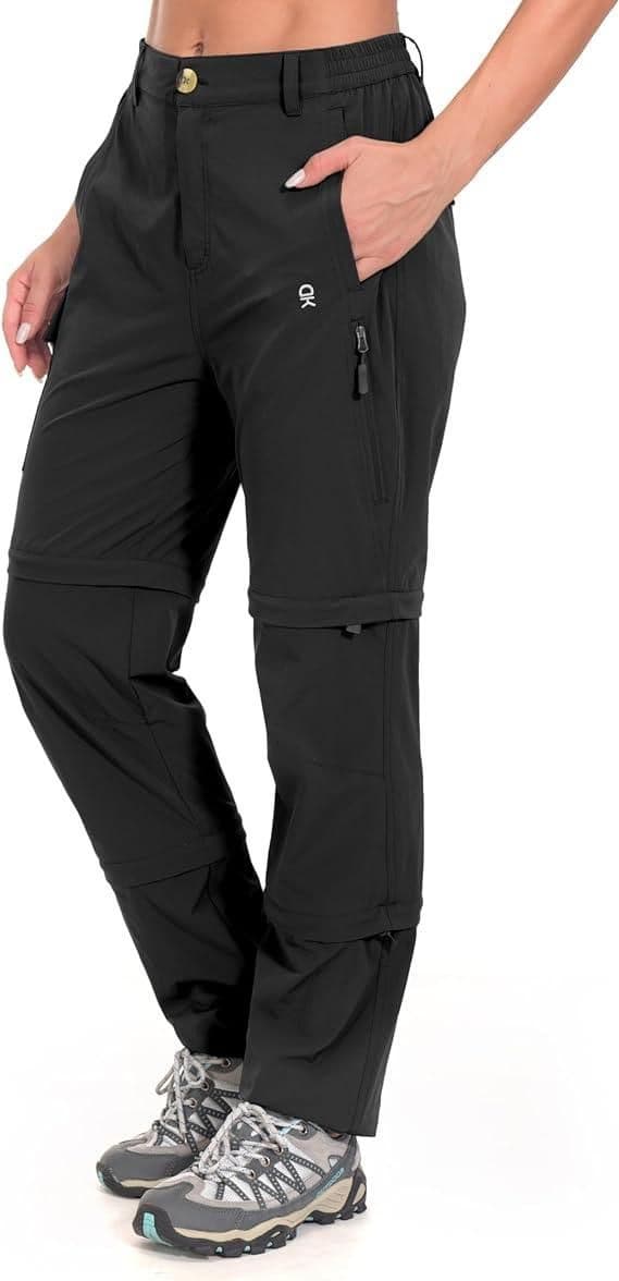 Little Donkey Andy Women's Stretch Convertible, Zip Off, Quick Dry Hiking Pants - new-with-tags - Little Donkey Andy