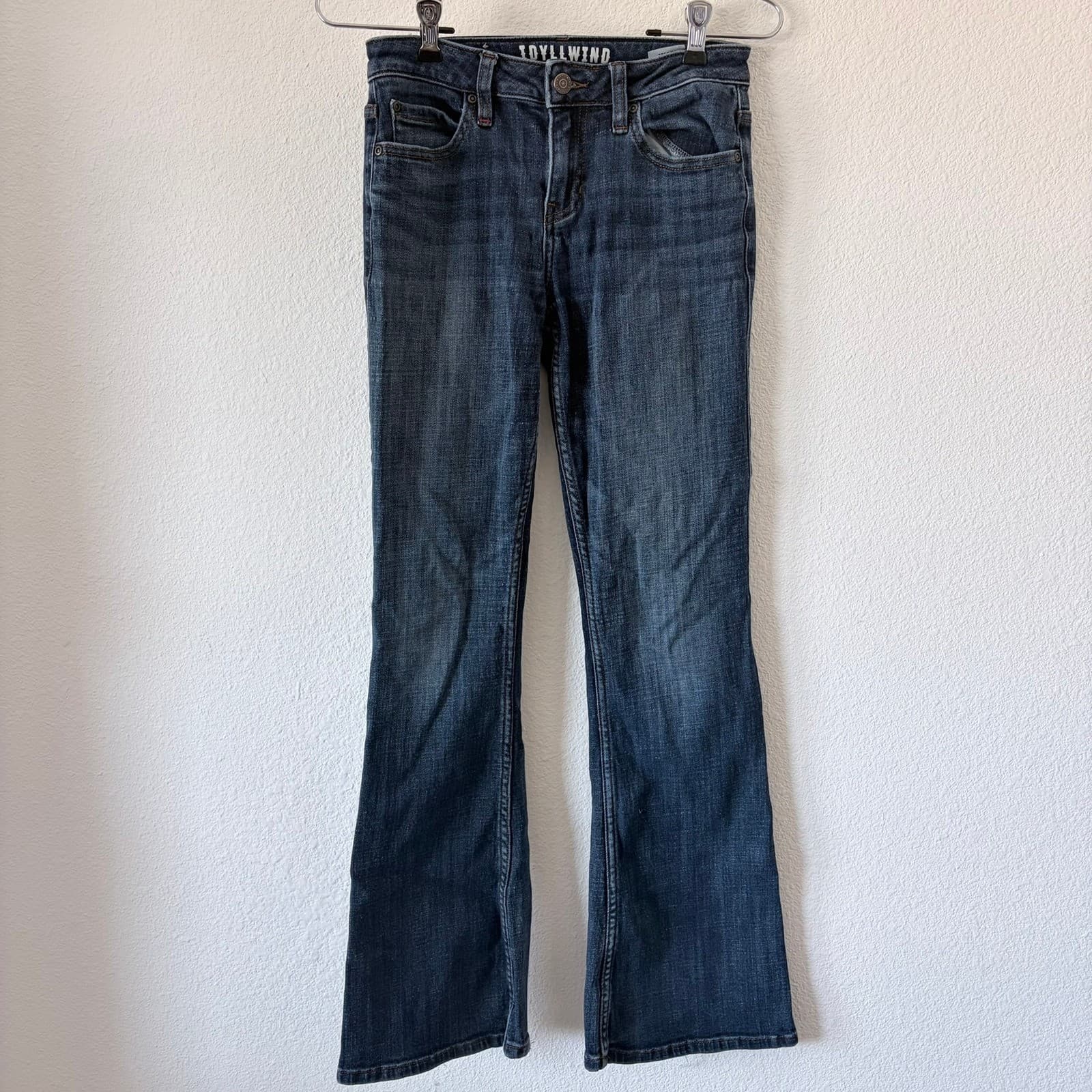 Idyllwind Miranda Lambert Womens Dark Wash Flare Jeans Size 0W x 32L Western