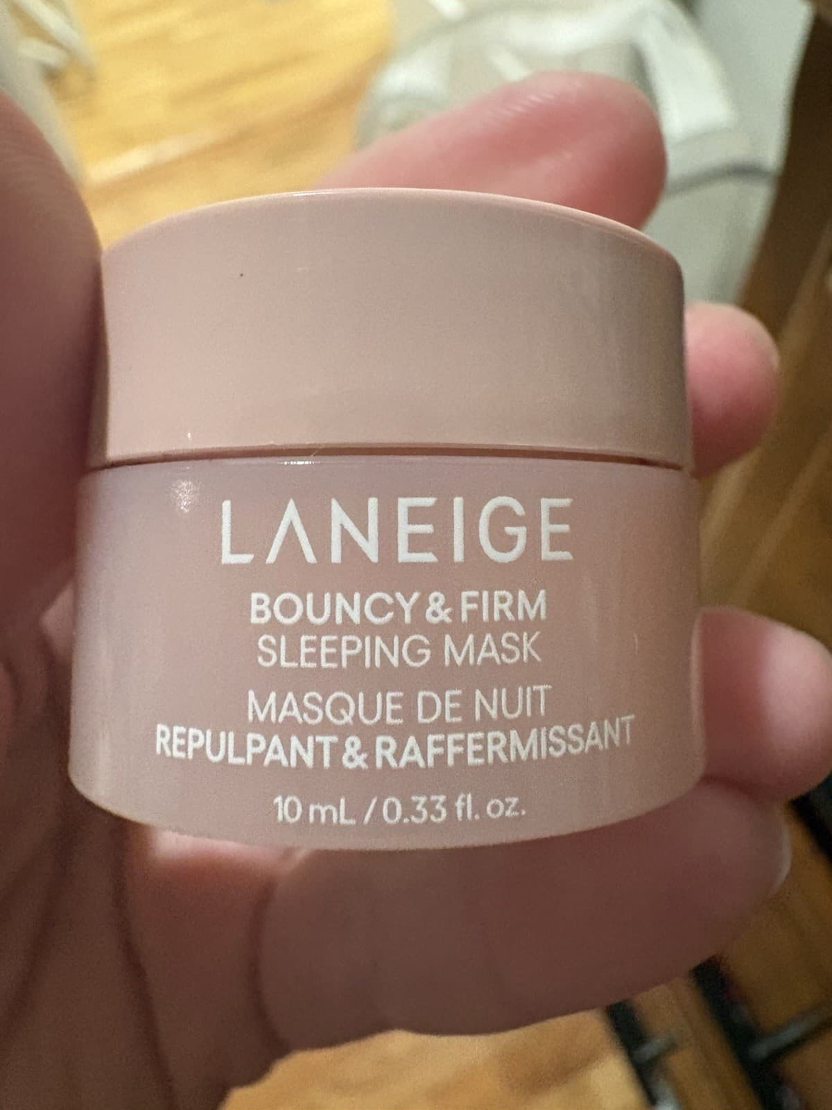 laneige bouncy & firm sleeping mask 10mL