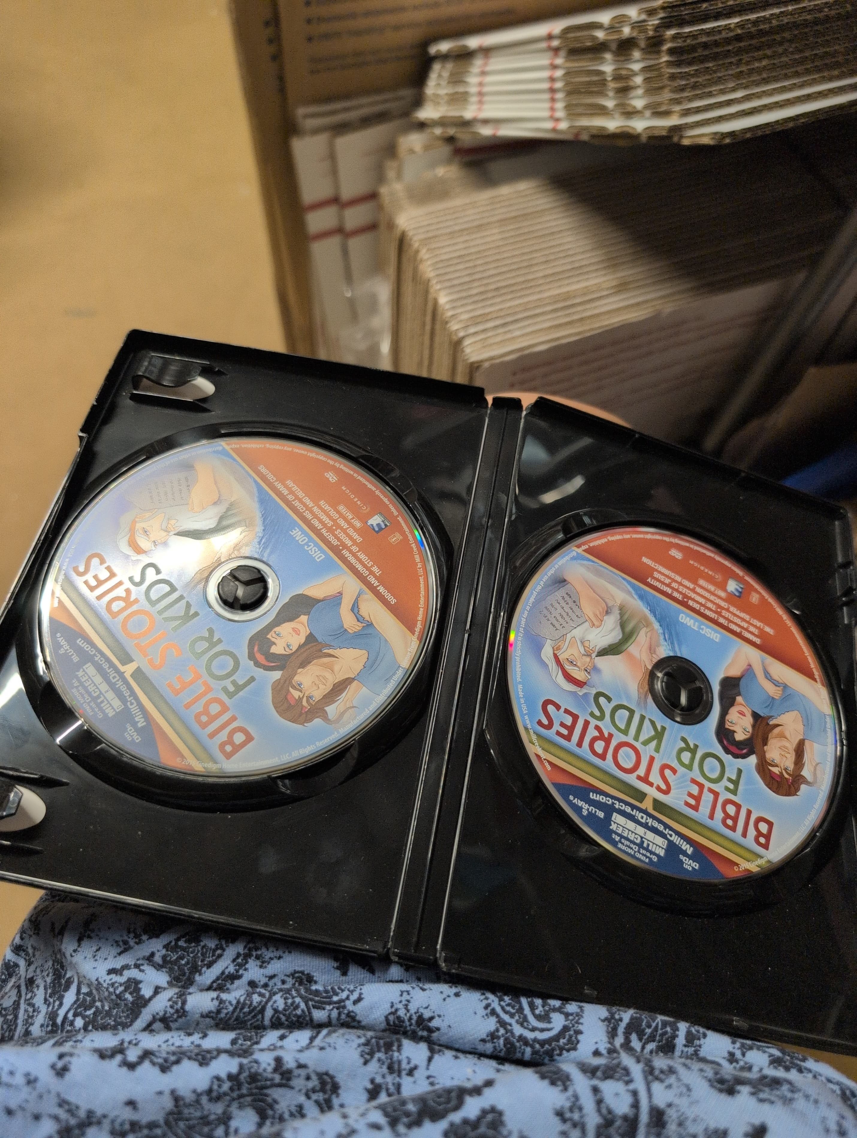 Bible Stories for Kids: 10 Animated Tales (2 Discs) (dvd_video)