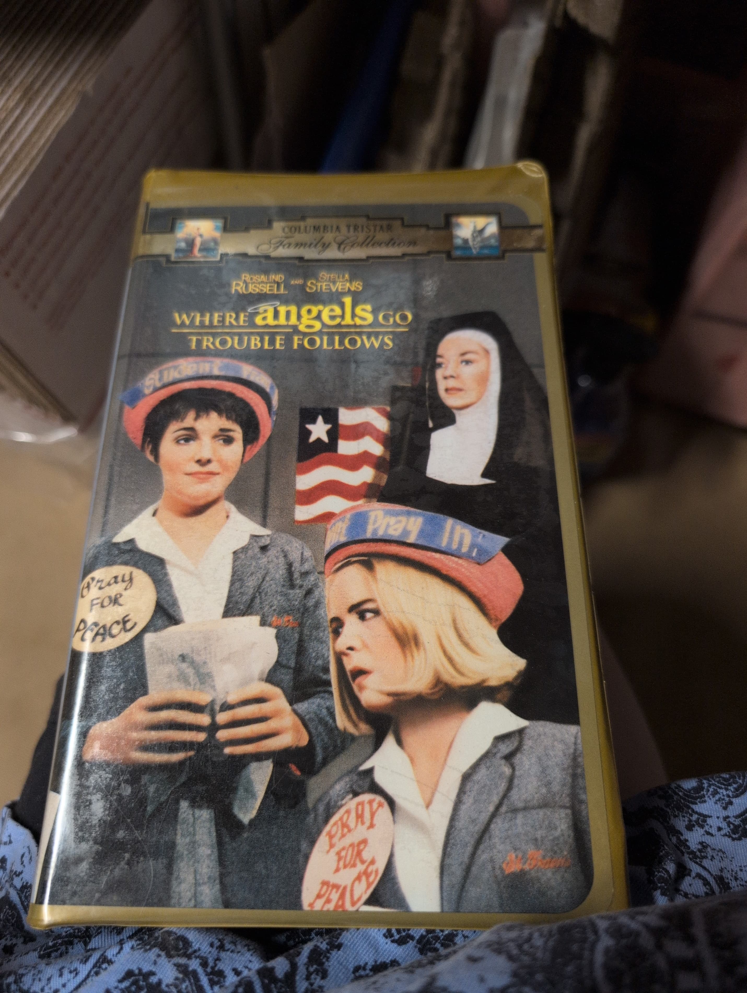 Where Angels Go Trouble Follows VHS Columbia Tristar