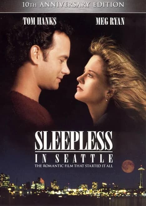 Sleepless in Seattle VHS Tape Classic Family Movie