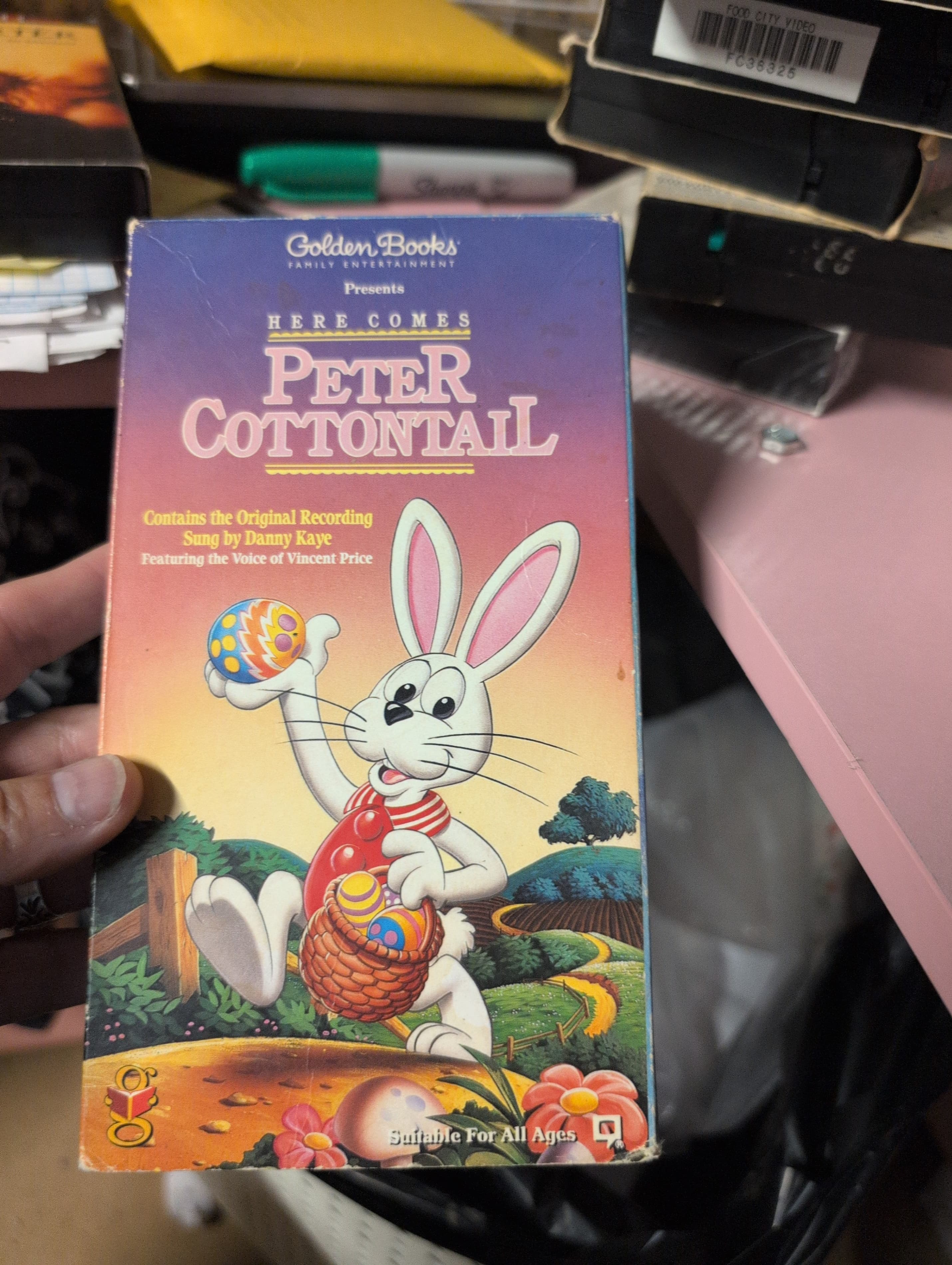 Here Comes Peter Cottontail VHS Golden Books Family Entertainment