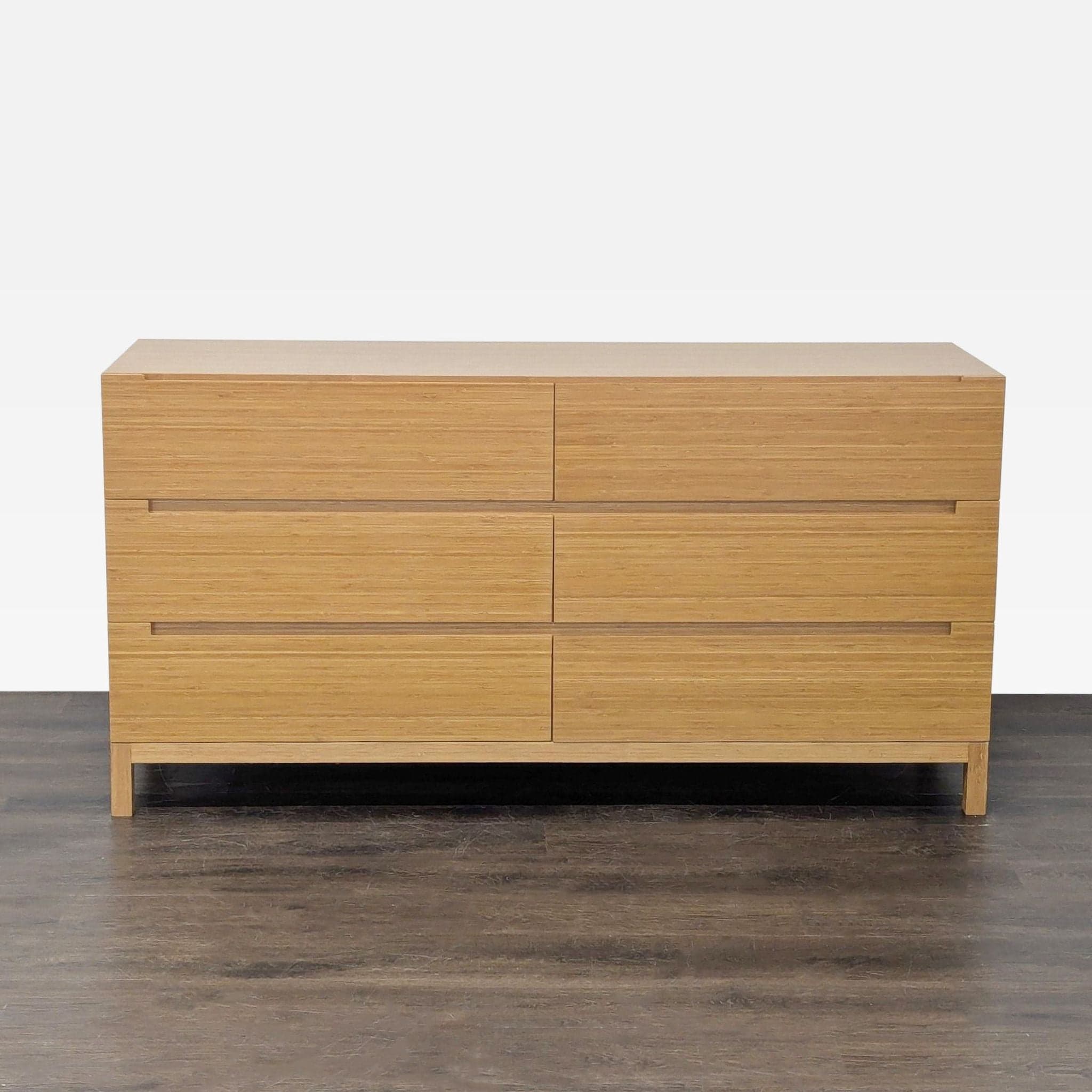 Greenington Bamboo 6-Drawer Dresser – Modern Natural Finish