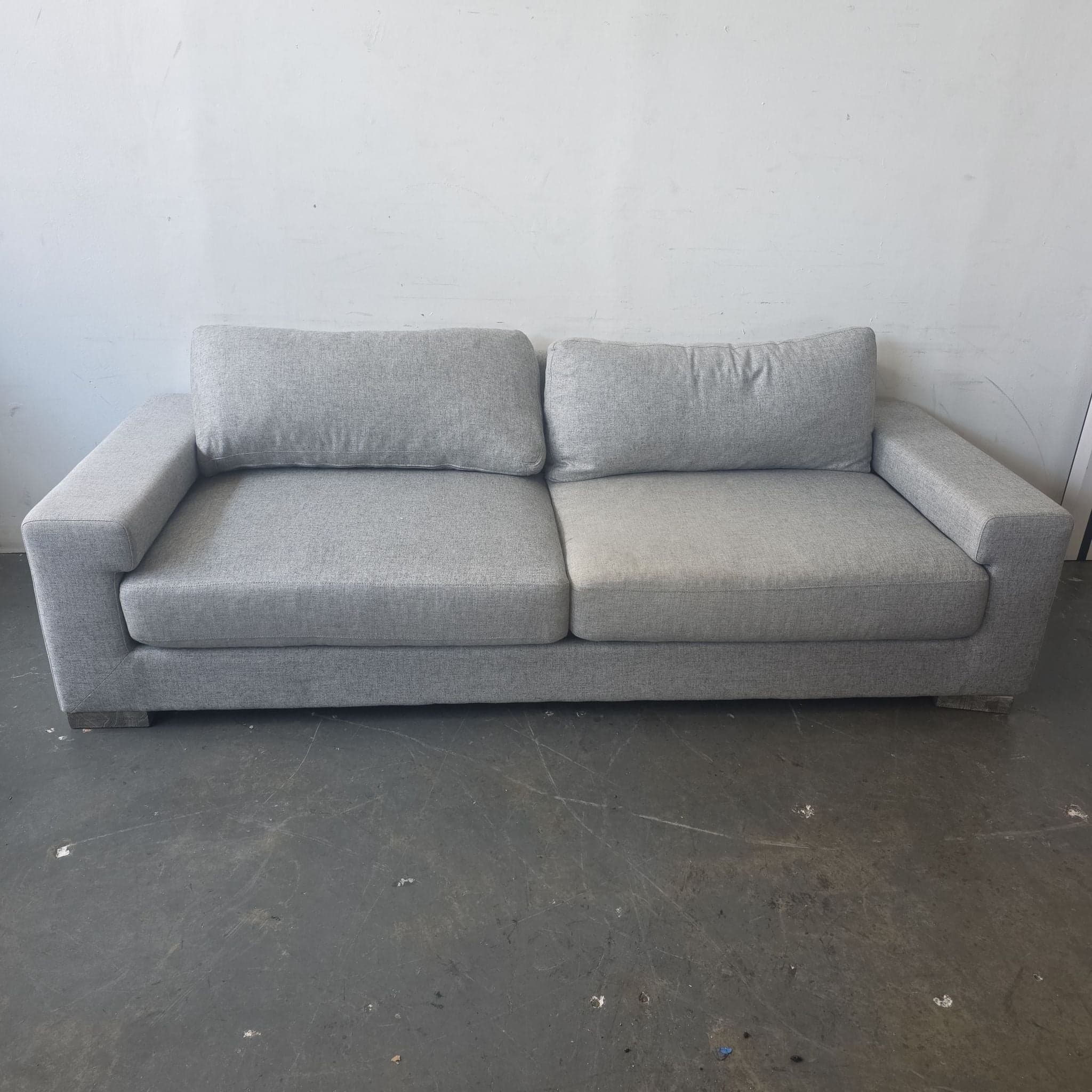Ben Soleimani Pierce 3-Seat Modern Light Gray Sofa