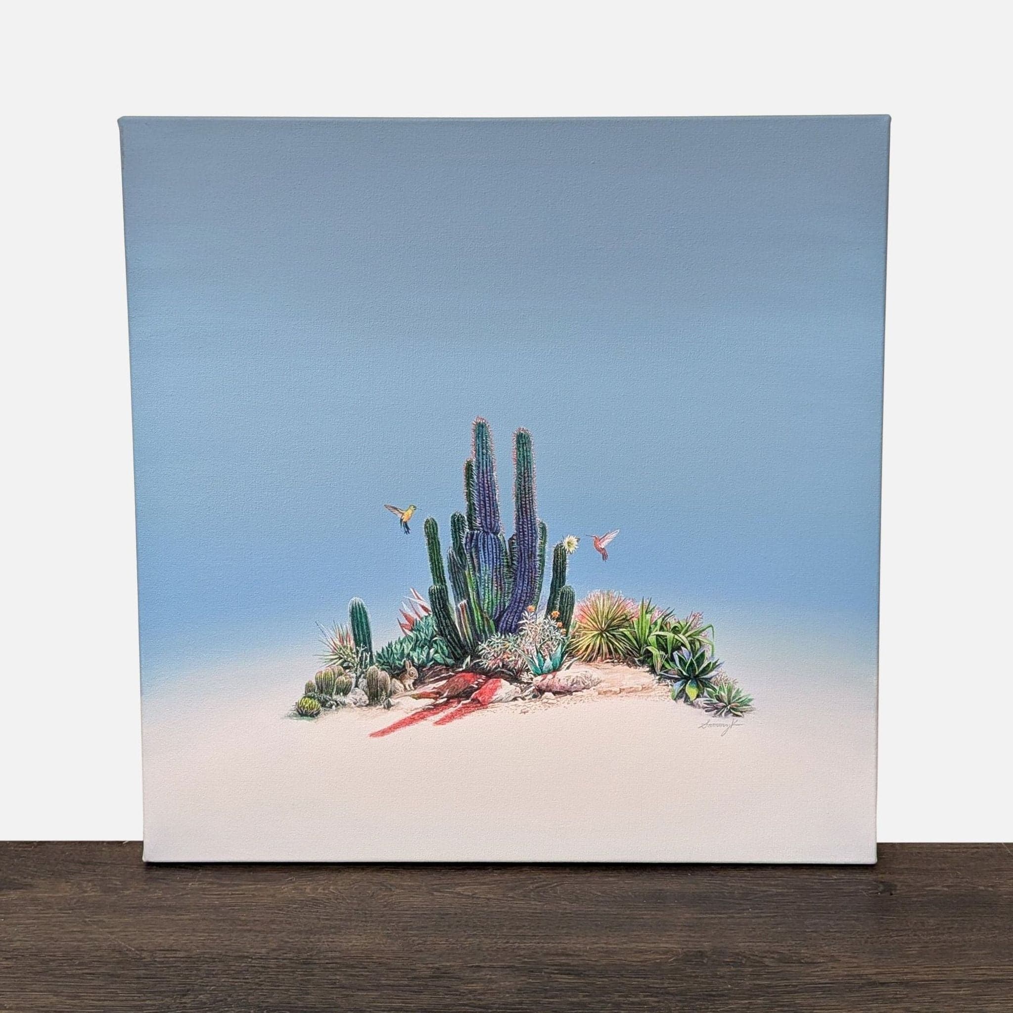 Sammy Koh “Blue Whisper II” Original Acrylic on Canvas, 2023