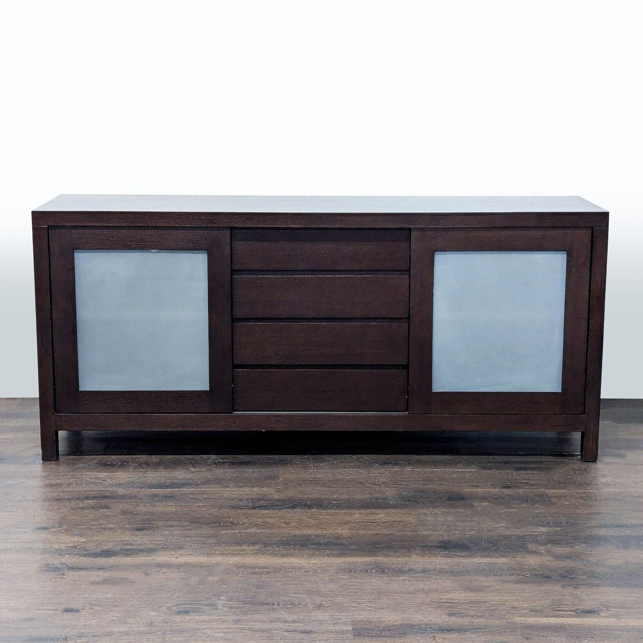 Crate & Barrel Four Drawer Sideboard