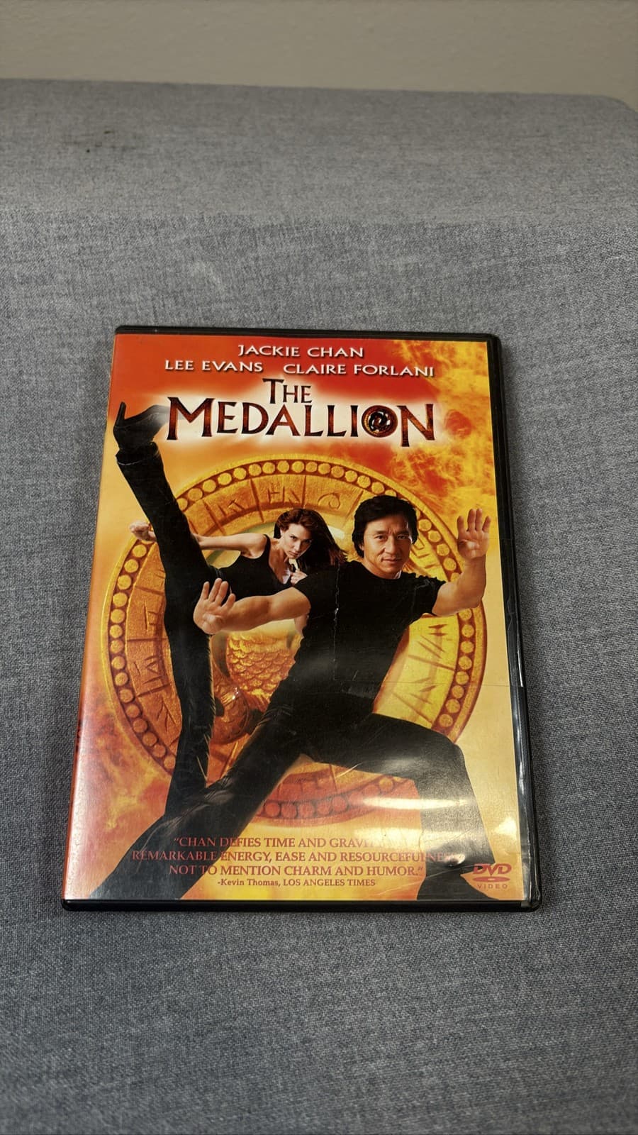 Medallion DVD 2003 Jackie Chan Lee Evans Claire Forlani Action