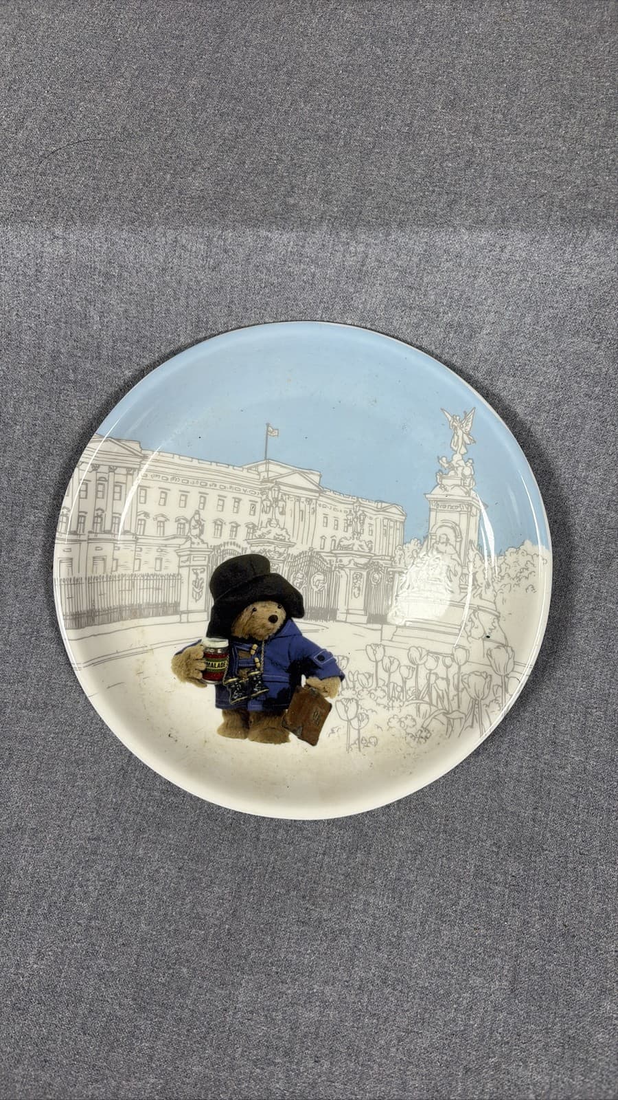 Paddington Bear Melamine Plate London Buckingham Palace Eden Toys