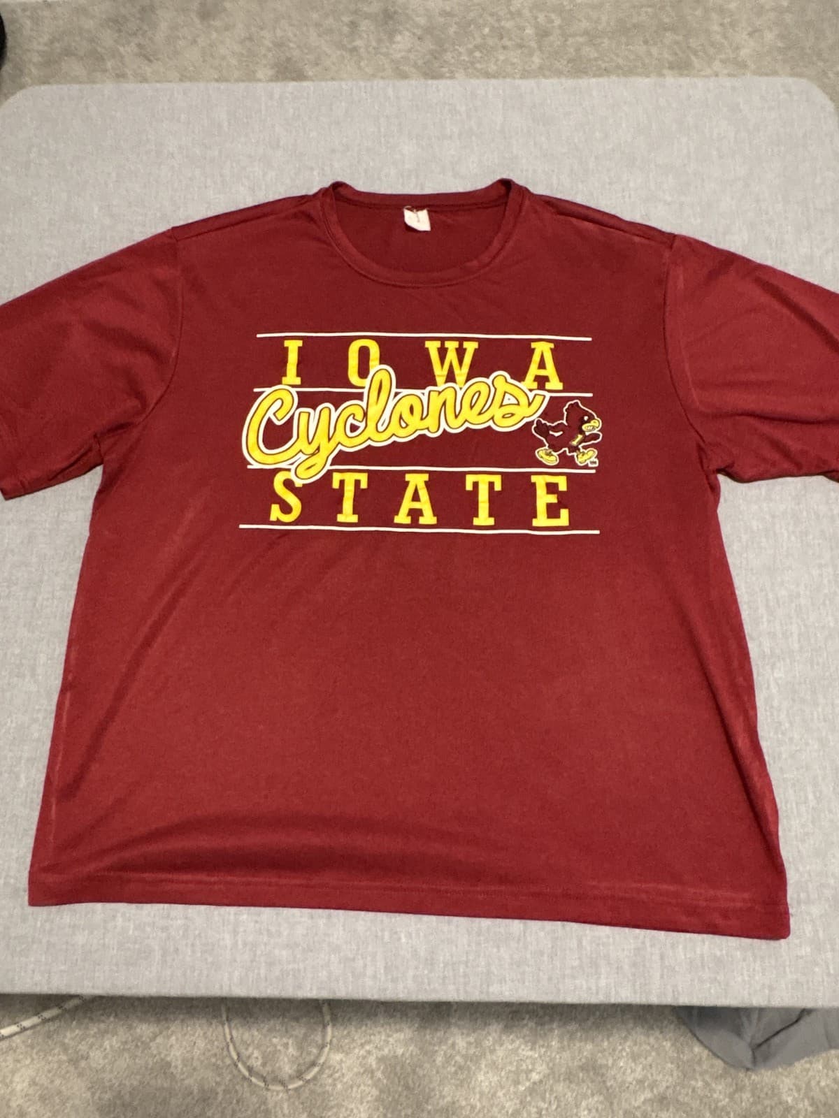 Iowa State Cyclones T-Shirt Men's M Red NCAA Collegiate Casual Athletic Cy
