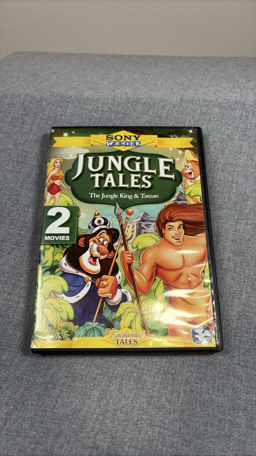 Jungle Tales The Jungle King & Tarzan 2 Movies DVD Sony Wonder