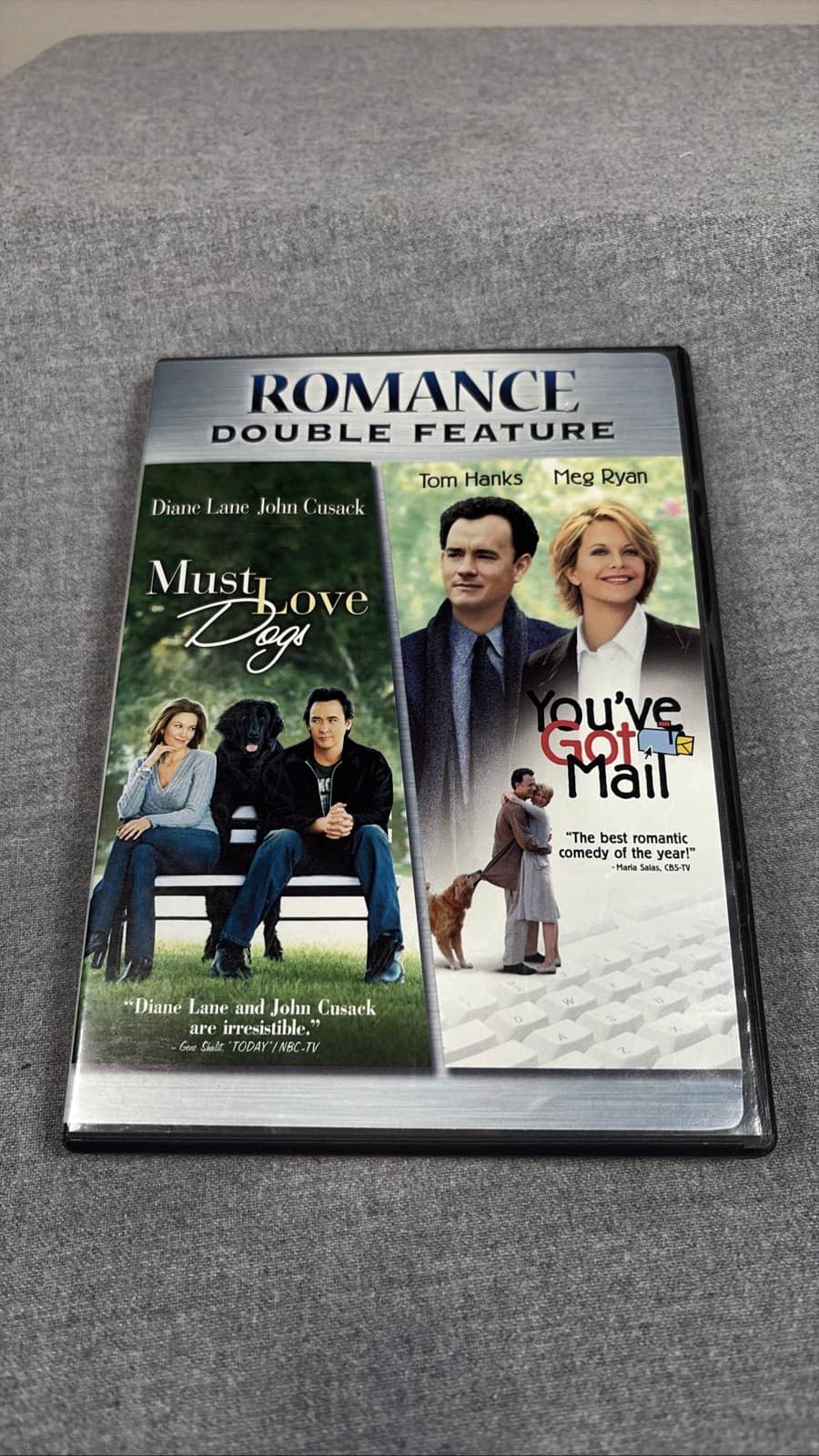 Must Love Dogs / You've Got Mail Romance Double Feature DVD Diane Lane Cusack