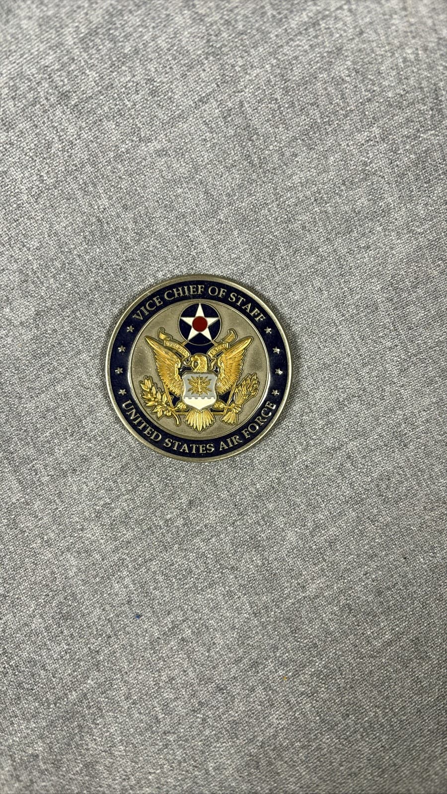 USAF United States Air Force Vice Chief of Staff Challenge Coin