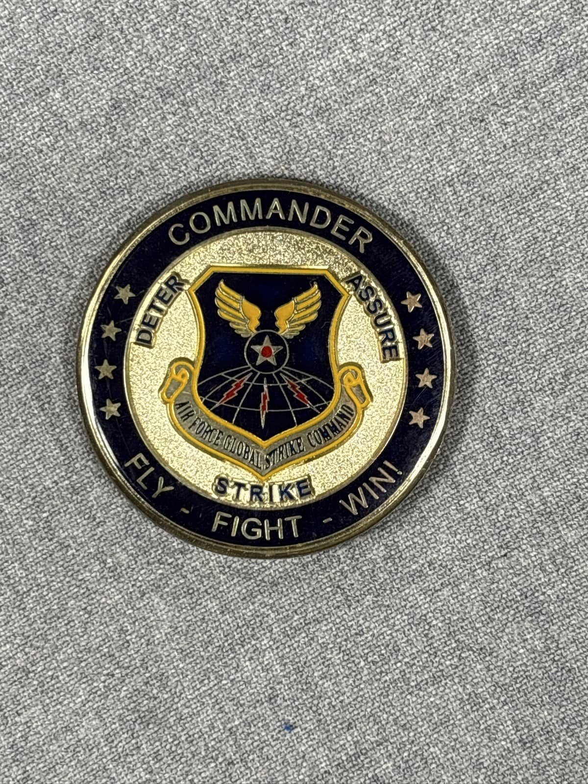 US Air Force Global Strike Command Commander Challenge Coin