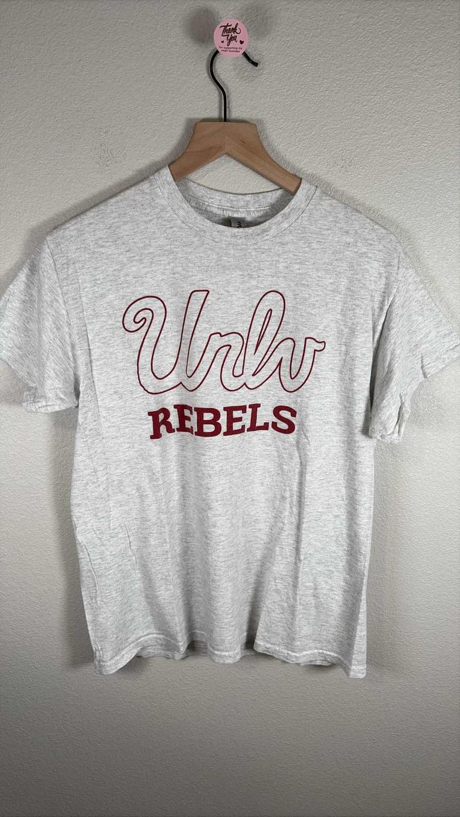 UNLV Rebels Running Runnin' NCAA T-Shirt Ash Gray M