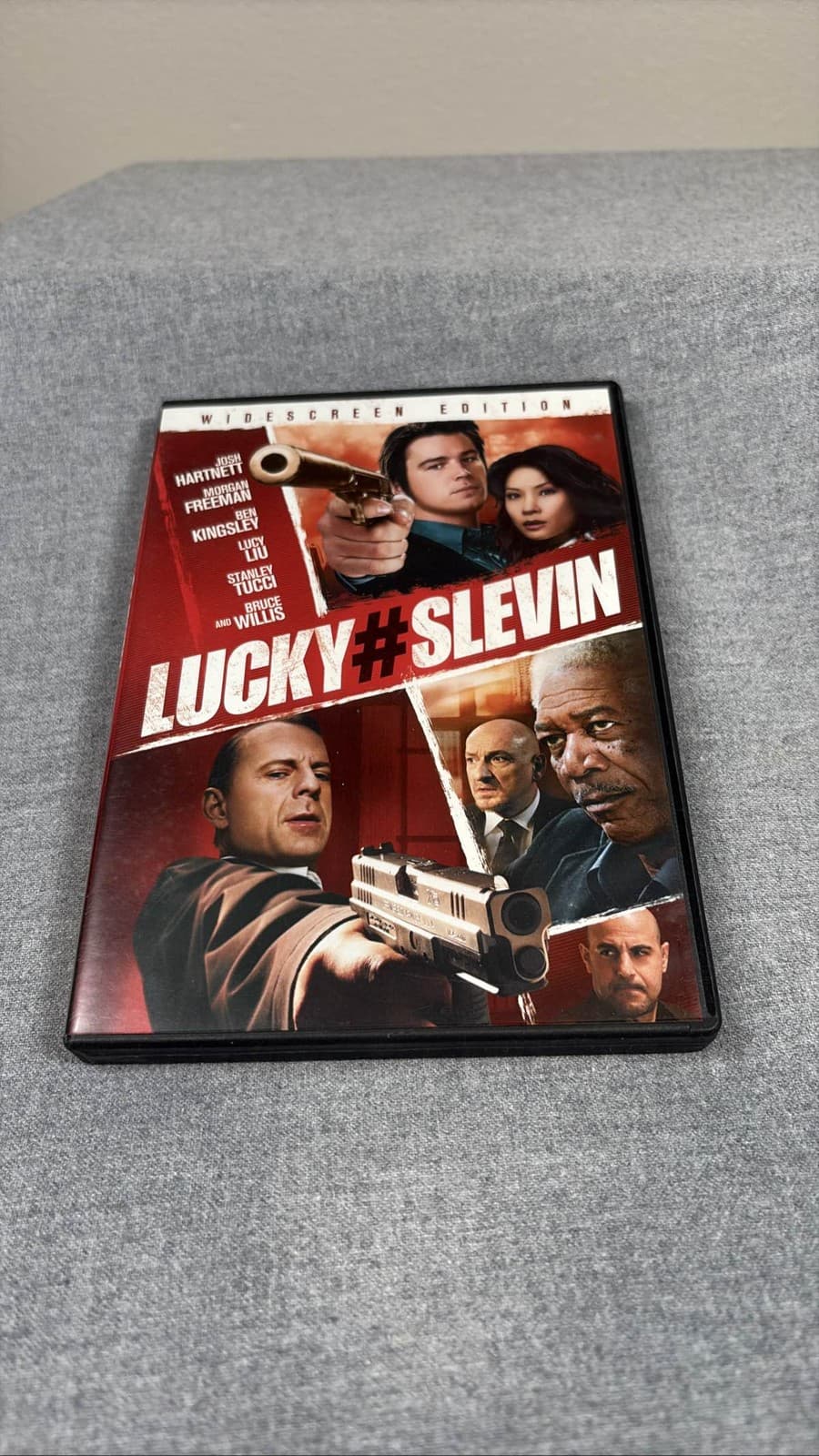 Lucky Number Slevin DVD Widescreen Josh Hartnett Bruce Willis 2006