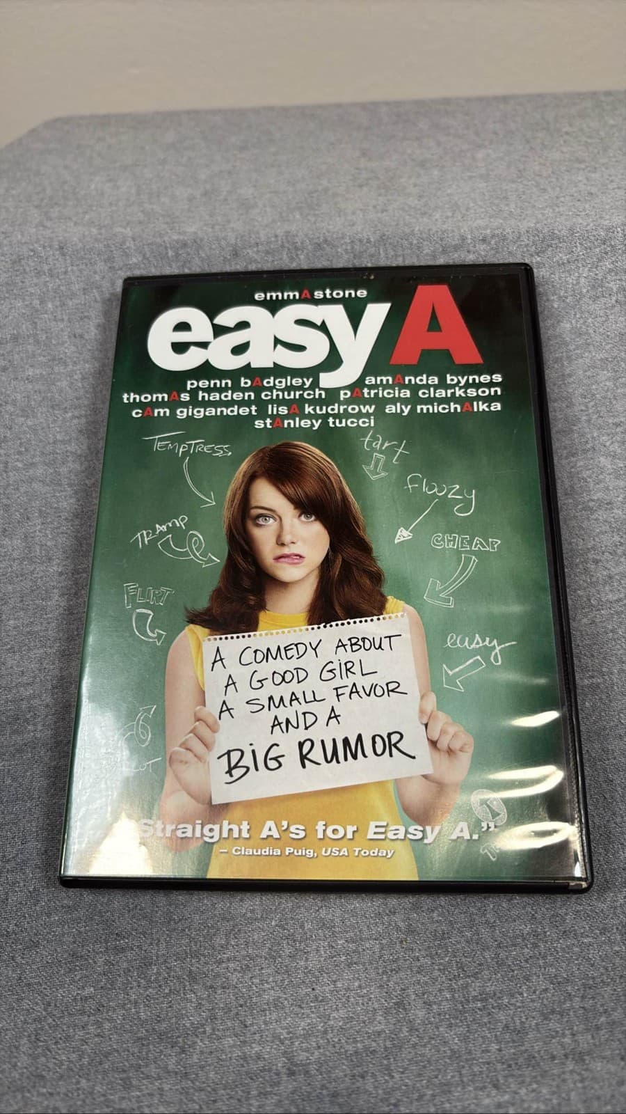 Easy A DVD 2010 Emma Stone Amanda Bynes Comedy Film